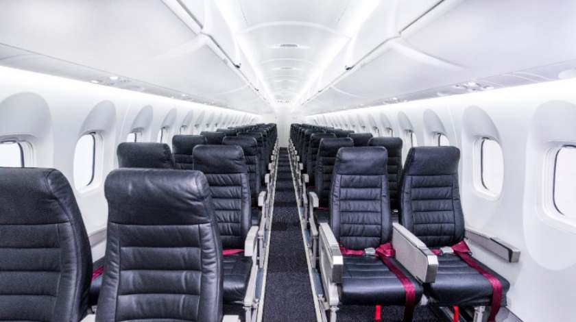 Bombardier Q400 cargo-combi seats