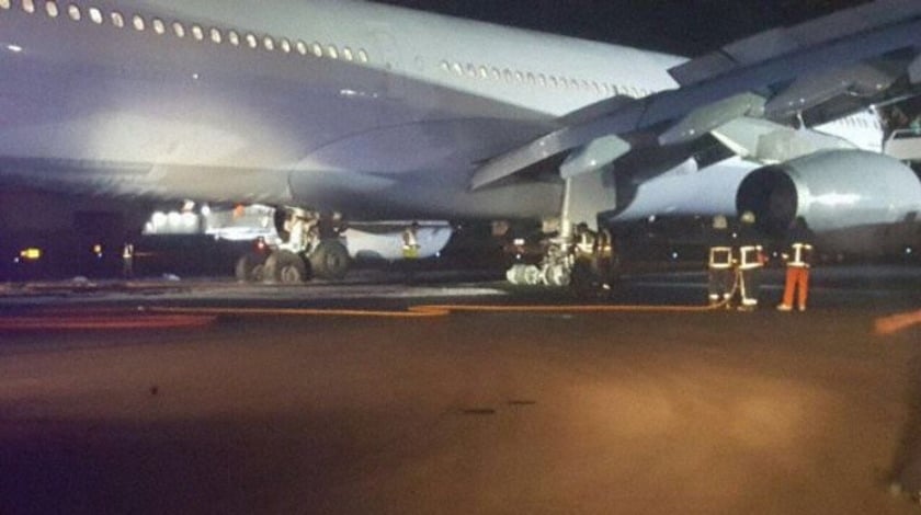 Lufthansa Airbus A330 300 Damaged On Landing At Mumbai Aviation News
