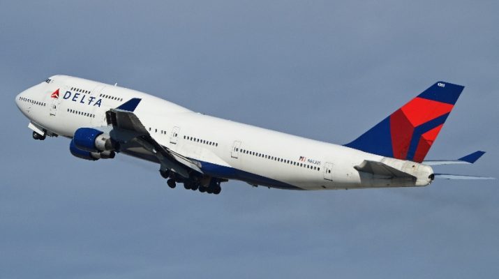 Delta Boeing 747 Engine Shuts Down In Flight Over The Pacific