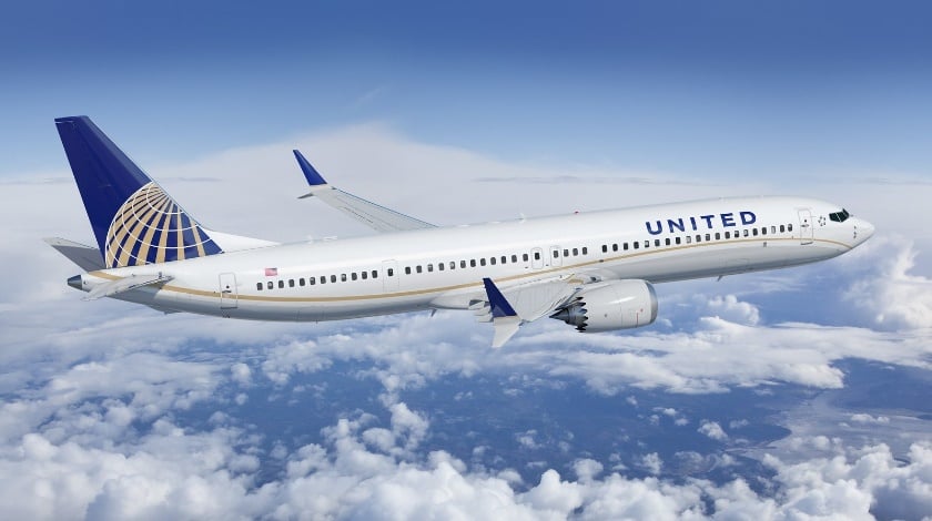Î‘Ï€Î¿Ï„Î­Î»ÎµÏƒÎ¼Î± ÎµÎ¹ÎºÏŒÎ½Î±Ï‚ Î³Î¹Î± United Airlines takes delivery of the fuel efficient 737 MAX 9