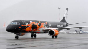 Belavia unveils World of Tanks themed livery for Embraer ERJ-195 airliner